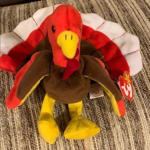 Gobbler vintage beanie baby